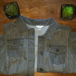 CJ Banks Denim Vest